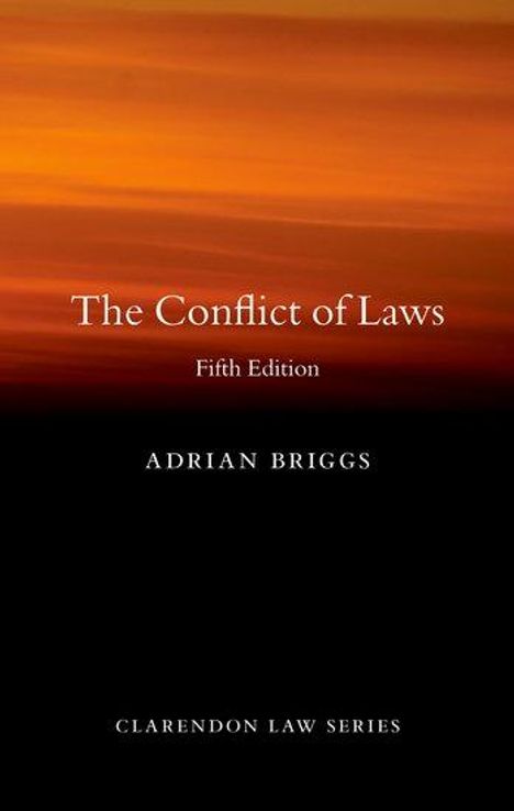 Adrian Briggs: The Conflict of Laws, Buch