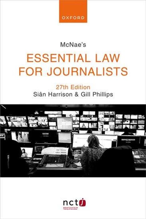 Gill Phillips: McNae's Essential Law for Journalists, Buch