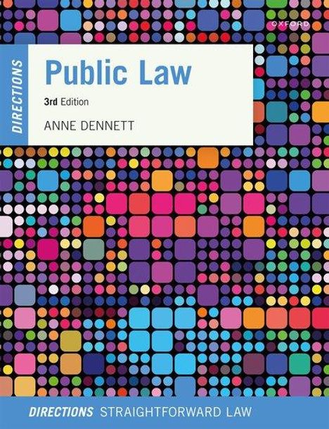 Anne Dennett: Public Law Directions, Buch