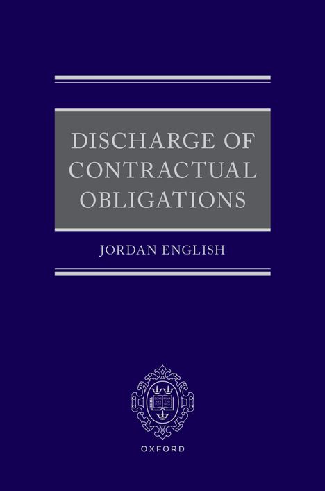 Jordan English: Discharge of Contractual Obligations, Buch