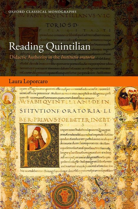 Laura Loporcaro: Reading Quintilian, Buch