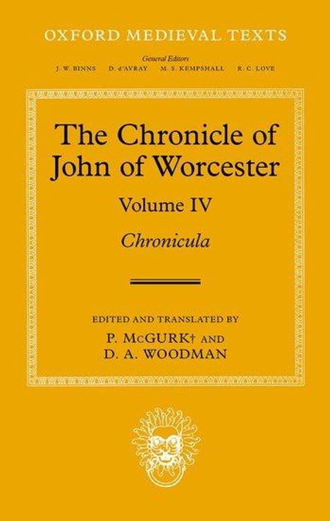 McGurk: The Chronicle of John of Worcester, Buch
