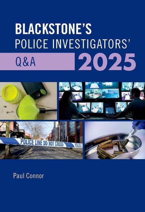 Paul Connor: Blackstone's Police Investigators' Q&A 2025, Buch