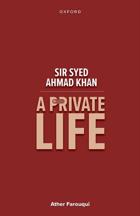 Ather Farouqui: Sir Syed Ahmad Khan, Buch