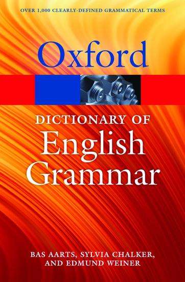 Bas Aarts: The Oxford Dictionary of English Grammar, Buch