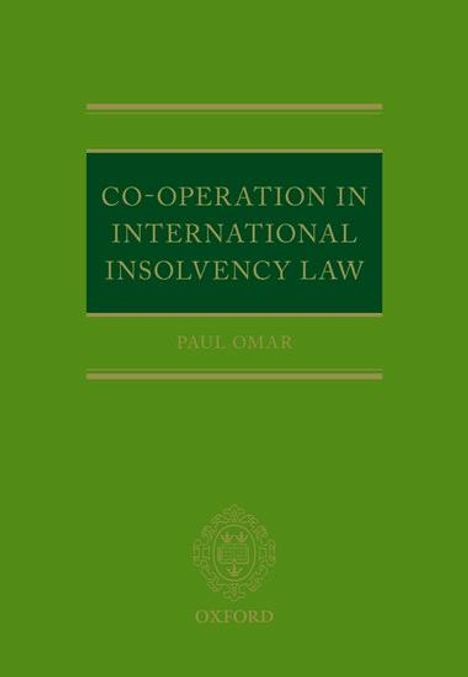 Paul Omar: International Insolvency Law, Buch