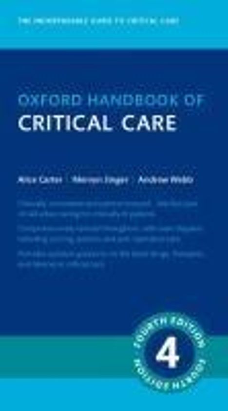 Carter: Oxford Handbook of Critical Care Medicine 4e, Buch