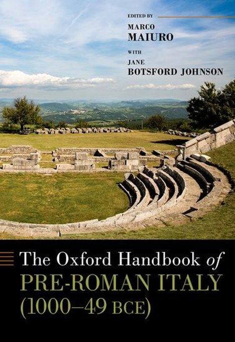 The Oxford Handbook of Pre-Roman Italy (1000--49 Bce), Buch