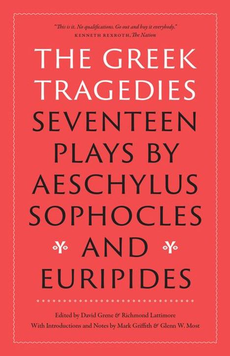 Aeschylus: The Greek Tragedies, Buch