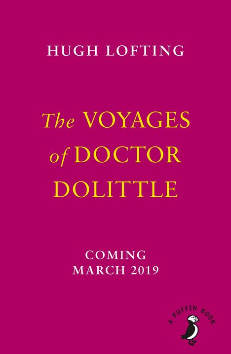 Hugh Lofting: The Voyages of Doctor Dolittle, Buch