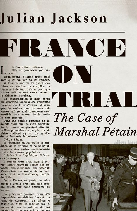 Julian Jackson: France on Trial, Buch