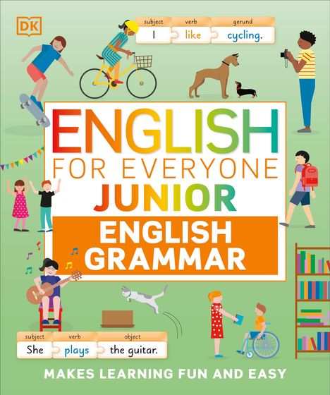 DK: English for Everyone Junior English Grammar, Buch