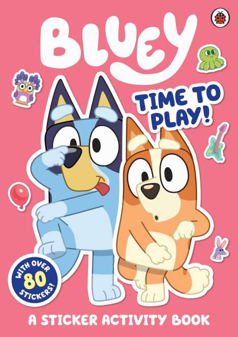 Bluey: Time to Play Sticker Activity, Buch