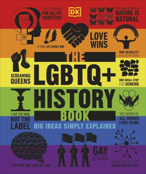 DK: The LGBTQ + History Book, Buch