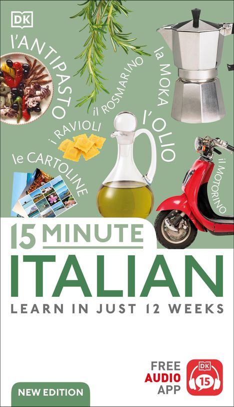 Dk: 15 Minute Italian, Buch