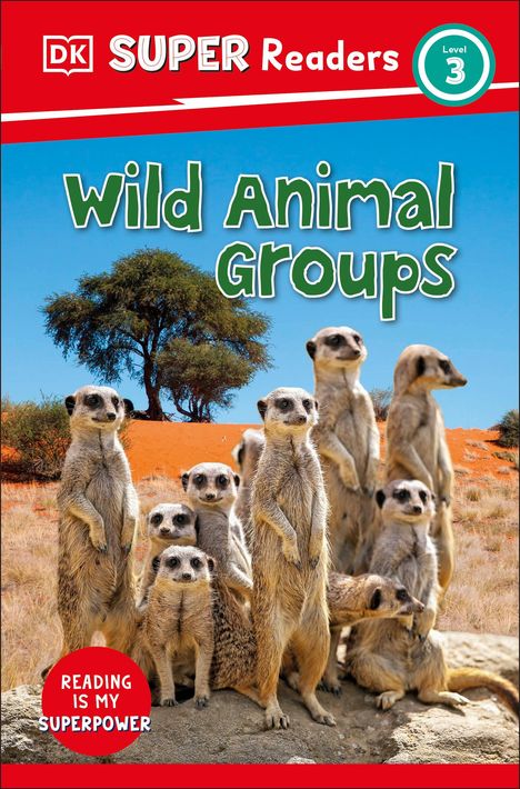 Dk: DK Super Readers Level 3 Wild Animal Groups, Buch