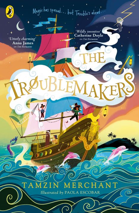 Tamzin Merchant: The Troublemakers, Buch