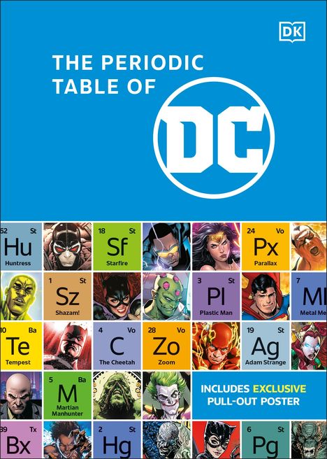 DK: The Periodic Table of DC, Buch