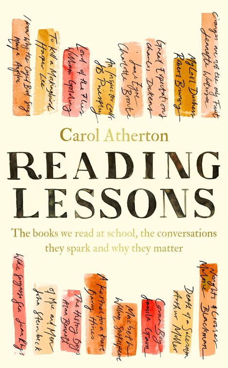 Carol Atherton: Reading Lessons, Buch