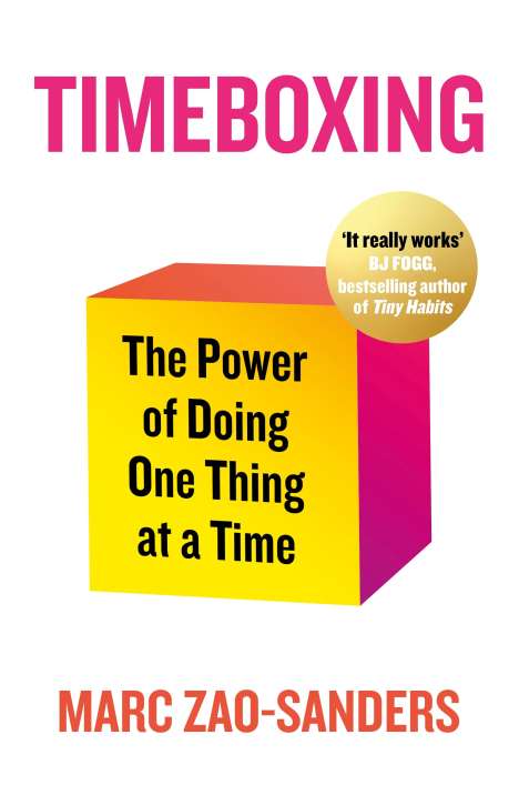 Marc Zao-Sanders: Timeboxing, Buch