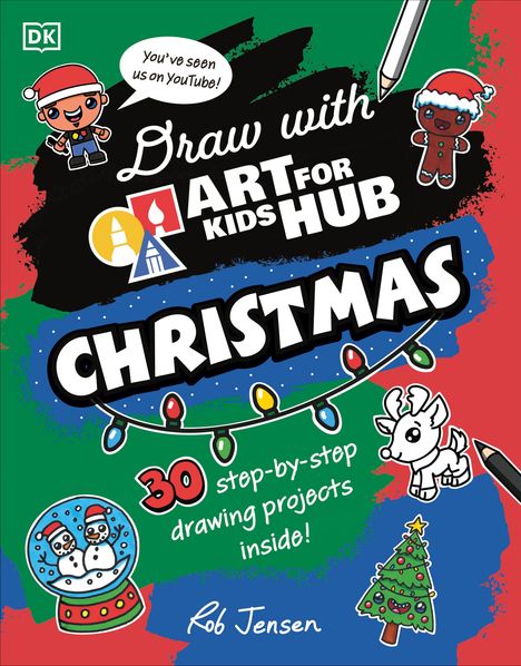 Art For Kids Hub: Draw with Art for Kids Hub Christmas, Buch