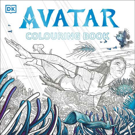 Dk: Avatar Colouring Book, Buch