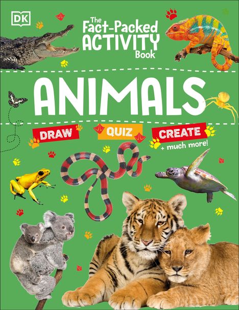 Dk: The Fact-Packed Activity Book: Animals, Buch