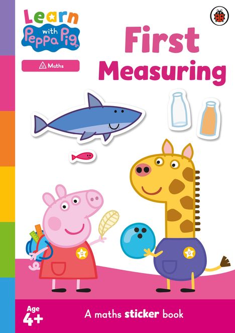 Pig Peppa: Learn with Peppa: First Measuring sticker activity book, Buch