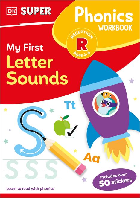 Dk: DK Super Phonics My First Letter Sounds, Buch