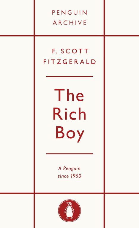 F. Scott Fitzgerald: The Rich Boy, Buch