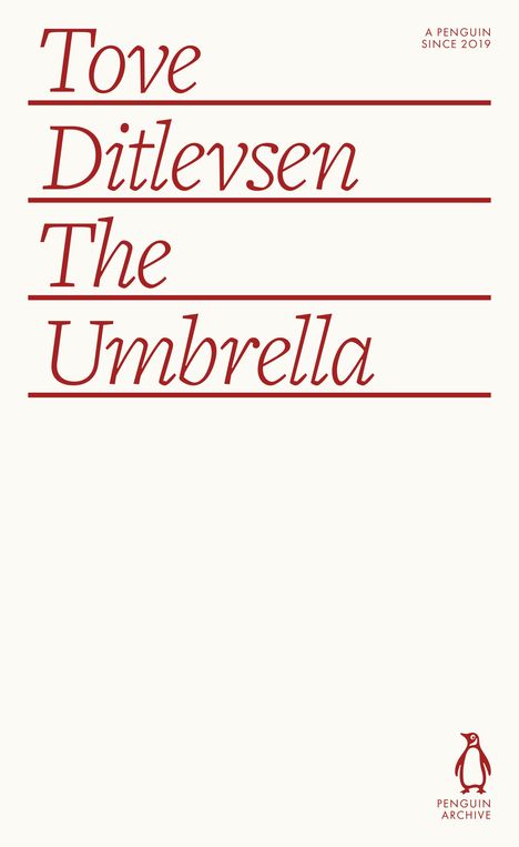 Tove Ditlevsen: The Umbrella, Buch