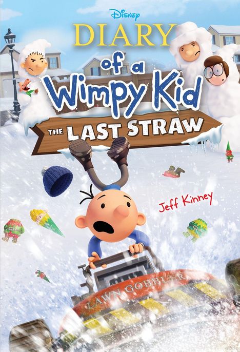Jeff Kinney: Diary of a Wimpy Kid 03: The Last Straw. Special Disney+ Cover Edition, Buch