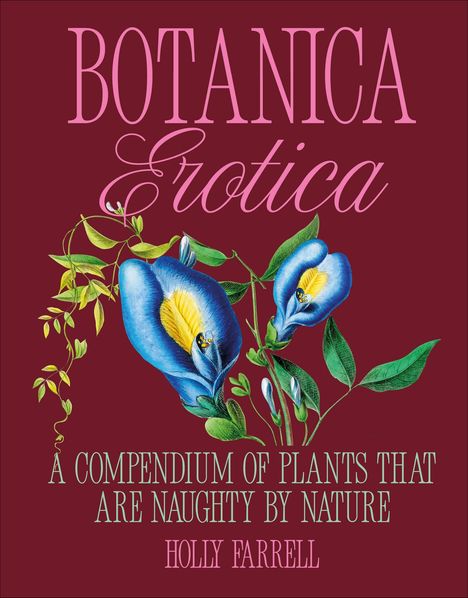 Text: "Cover to be revealed. The Pleasure of Plants. Holly Farrell." Grüner Hintergrund mit DK-Logo unten.