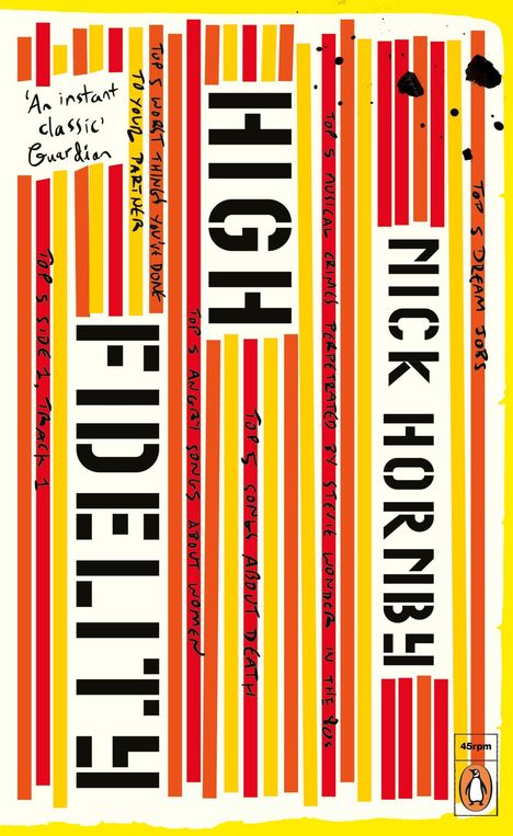 Nick Hornby: High Fidelity, Buch