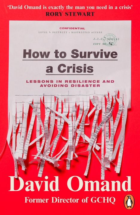 David Omand: How to Survive a Crisis, Buch