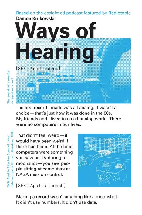 Damon Krukowski: Ways of Hearing, Buch