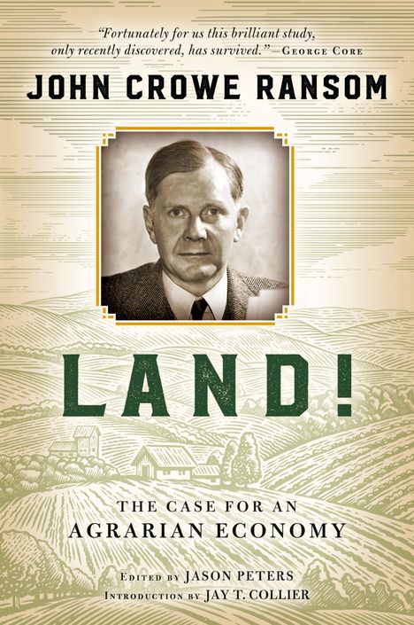 John Crowe Ransom: Land!, Buch