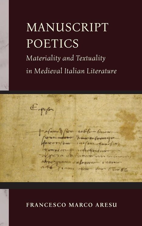 Francesco Marco Aresu: Manuscript Poetics, Buch