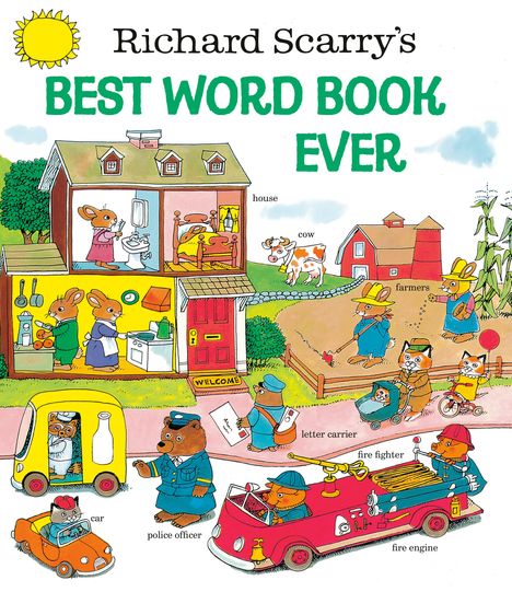 Richard Scarry: Best Word Book Ever, Buch