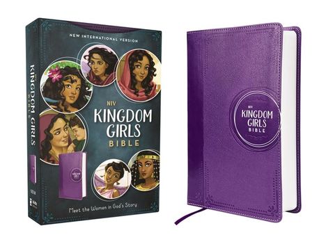 Jean E Syswerda: Niv, Kingdom Girls Bible, Full Color, Leathersoft, Purple, Comfort Print, Buch