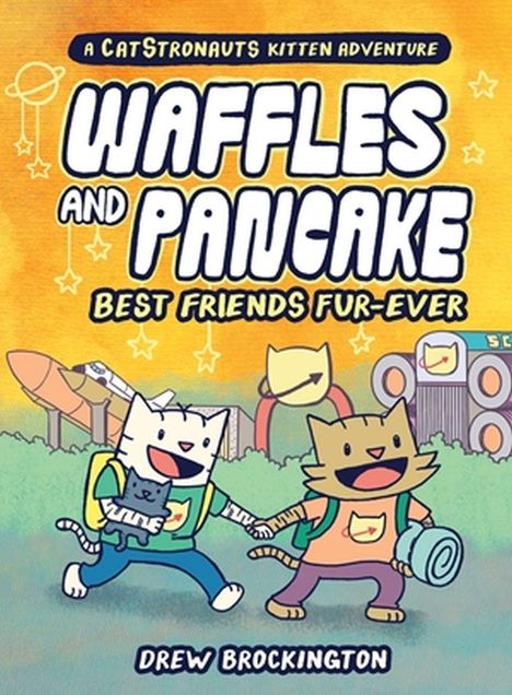 Drew Brockington: Waffles and Pancake: Best Friends Fur-Ever (A Graphic Novel), Buch