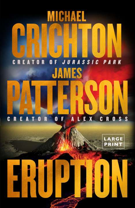 Michael Crichton: Eruption, Buch