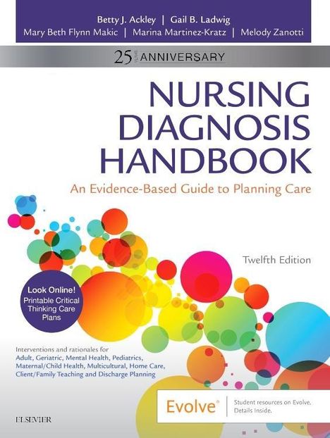 Betty J. Ackley: Ackley, B: Nursing Diagnosis Handbook, Buch