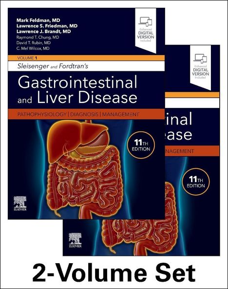 Mark Feldman (geb. 1955): Sleisenger and Fordtran's Gastrointestinal and Liver Disease- 2 Volume Set, 2 Bücher