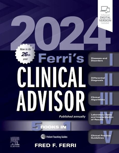 Ferri's Clinical Advisor 2024, Buch