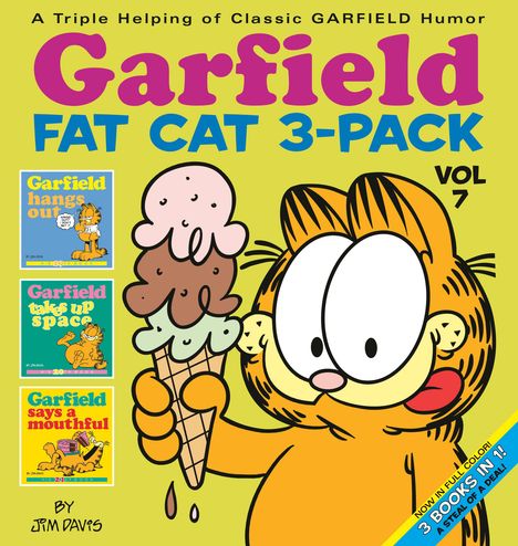 Jim Davis: Garfield Fat-Cat 3-Pack, Volume 7, Buch