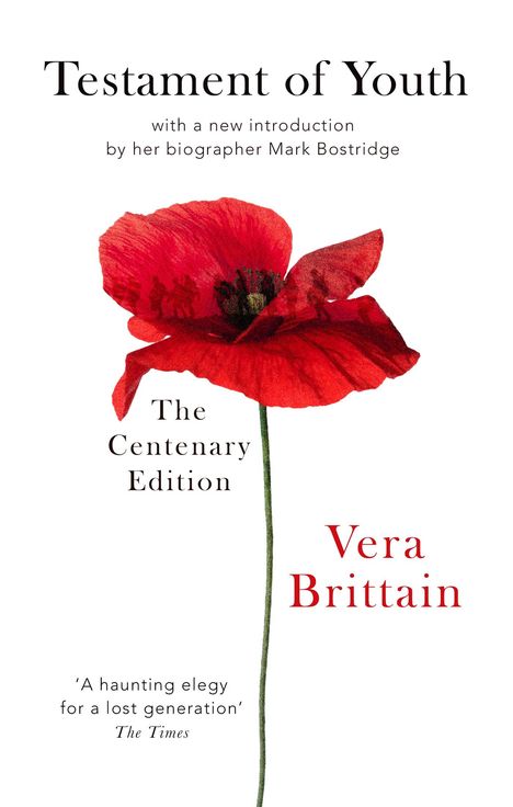 Vera Brittain: Testament Of Youth, Buch