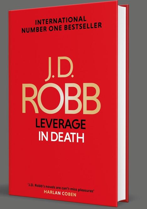 J. D. Robb: Leverage in Death, Buch