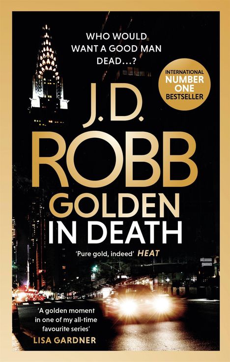 J. D. Robb: Golden In Death, Buch
