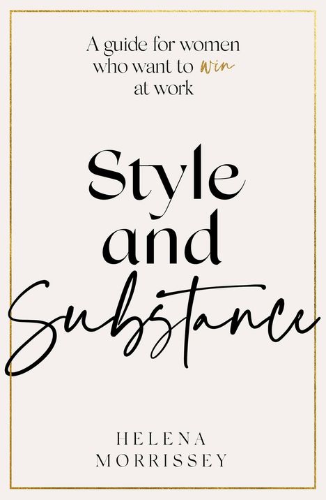 Helena Morrissey: Style and Substance, Buch